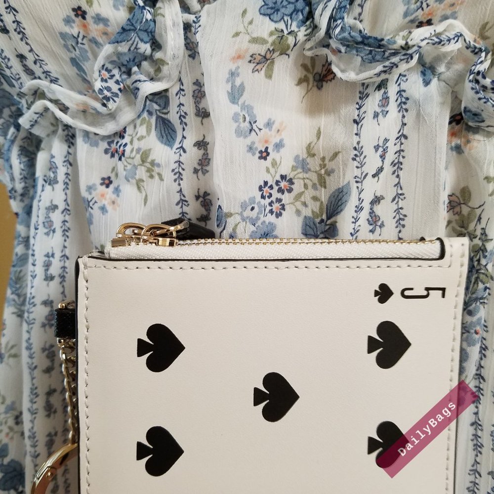 KATE SPADE WRISTLET KEY CHAIN DRAW CARD KEY CHAIN - Picture 13 of 16
